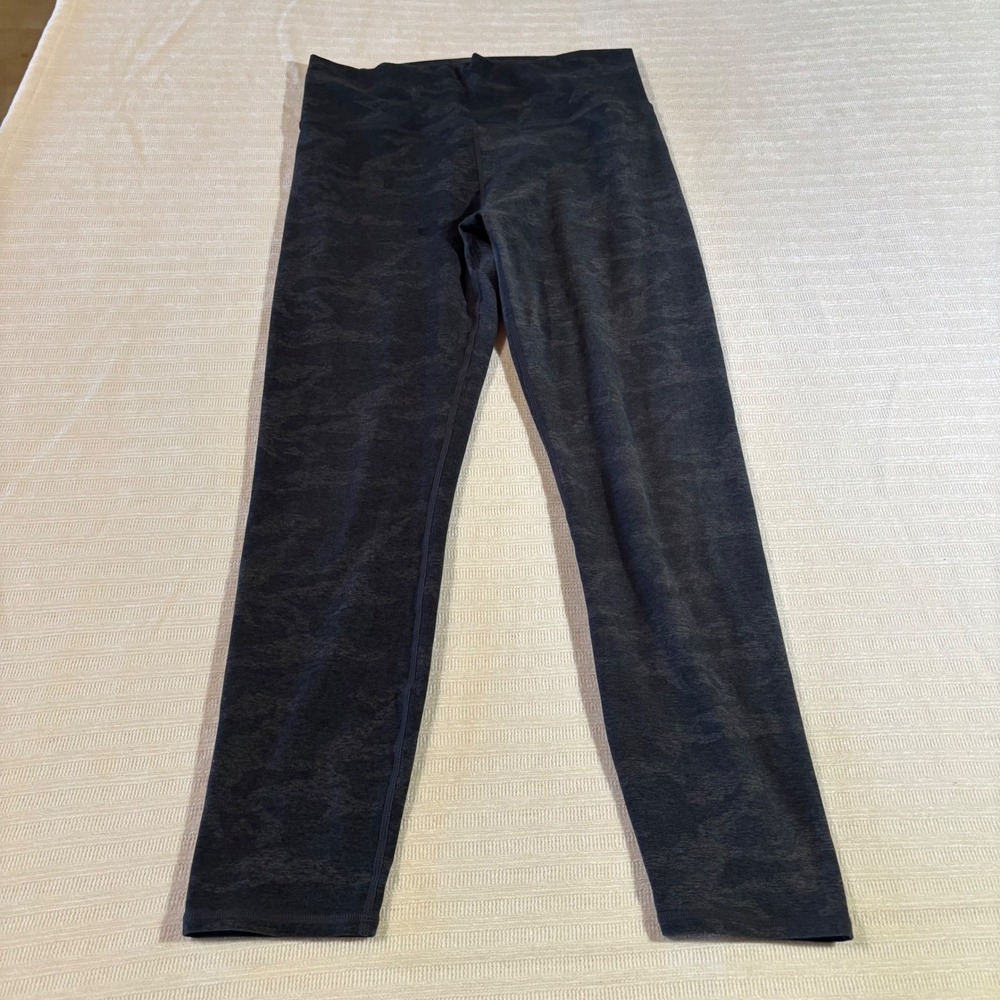 Vuori Daily Leggings Charcoal Camo High Rise Yoga Pants VW444 Womens L - Picture 2 of 8